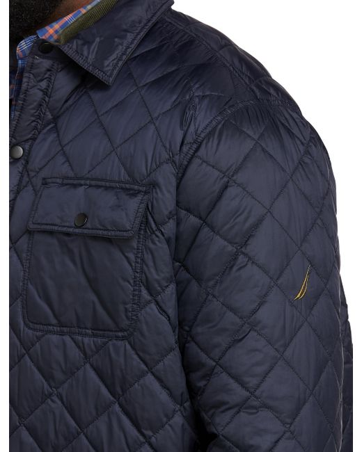 Tall Tempasphere Quilted Shirt Jacket 