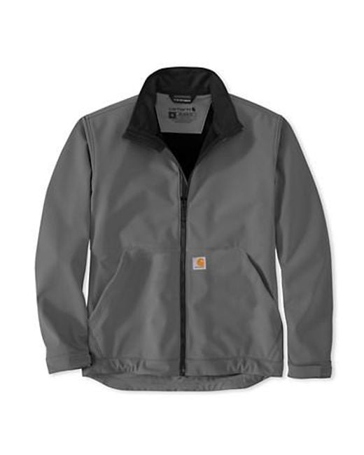 Carhartt Black Big & Tall Rain Defender Softshell Jacket for men