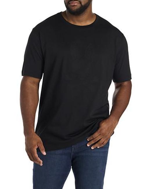 Psycho Bunny Black Big & Tall Remy Graphic T-Shirt for men