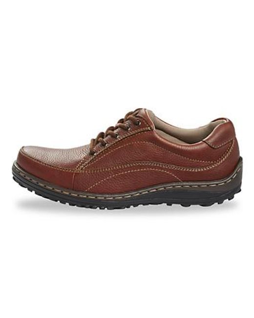 French Shriner Brown Big & Tall Montrose Oxfords for men