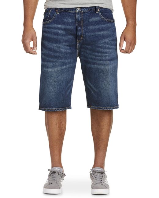Levi's Big & Tall 569 Loose-fit Denim Shorts in Blue for Men | Lyst