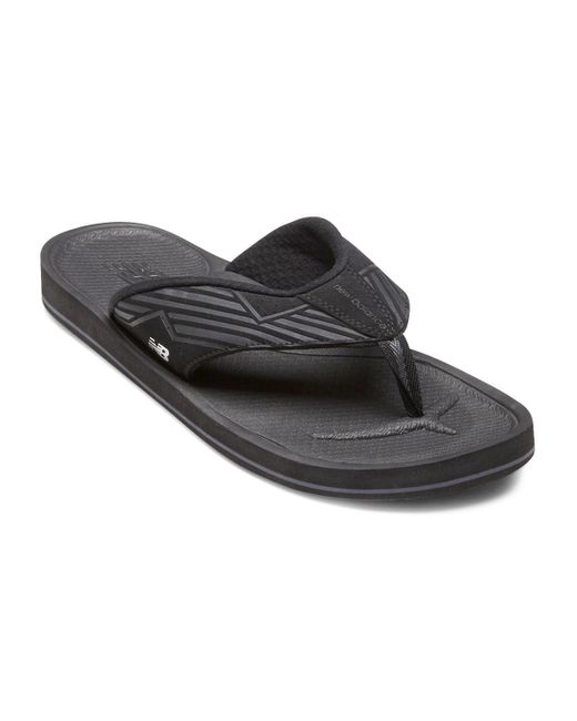 New Balance Big Tall Mosie Thongs in Black for Men Lyst