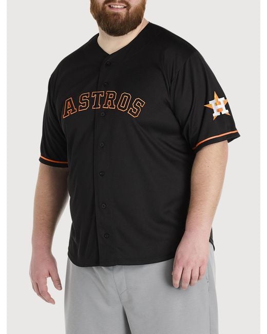 MLB Black Big & Tall Team Jersey for men