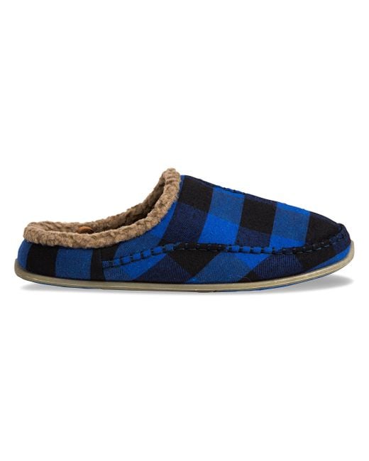 Big and tall mens slippers best sale