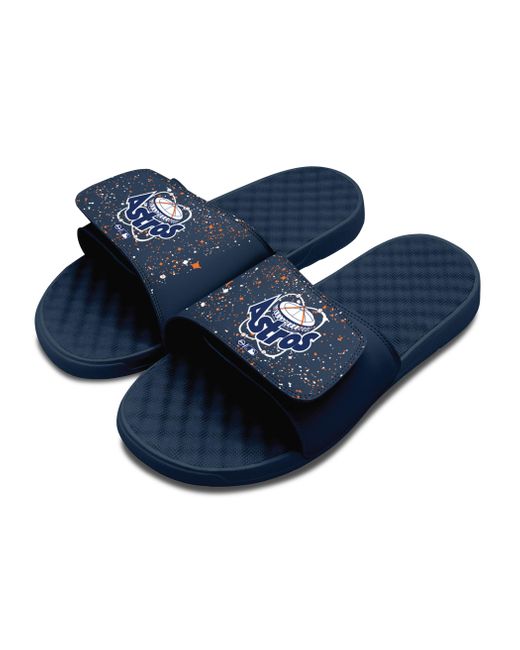 MLB Blue Big & Tall Logo Islide Sandals for men