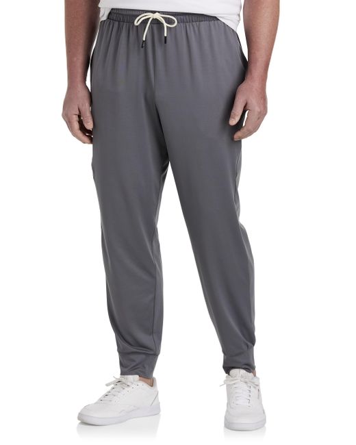 Reebok Big & Tall Performance Zipper-pocket Tech Joggers in Gray for Men |  Lyst