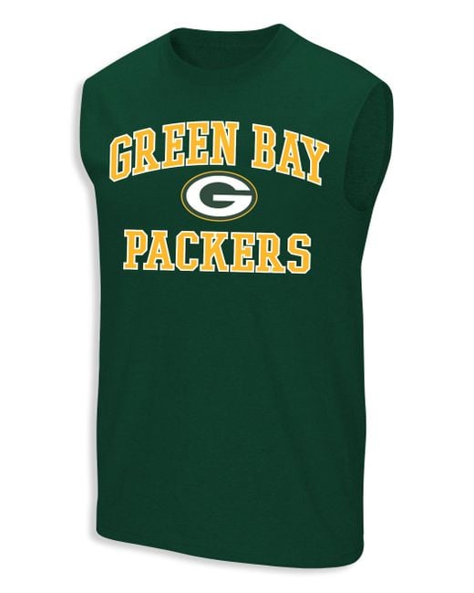 Nfl Green Big & Tall Performance Muscle Tee for men