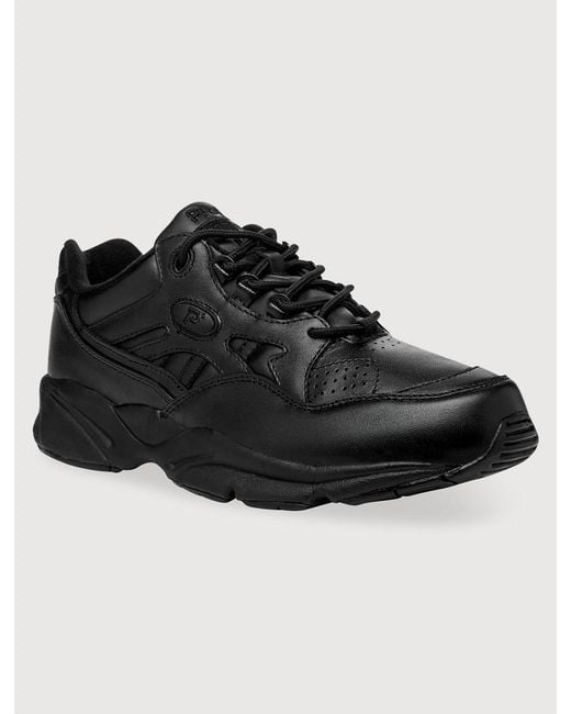 Propet Black Big & Tall Stability Walker for men