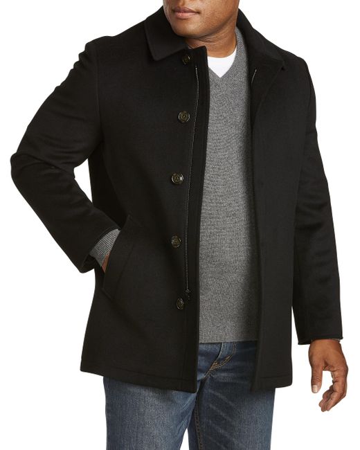 ralph lauren peacoat big and tall