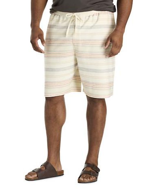 O'neill Sportswear Natural Big & Tall Bavaro Striped Shorts for men