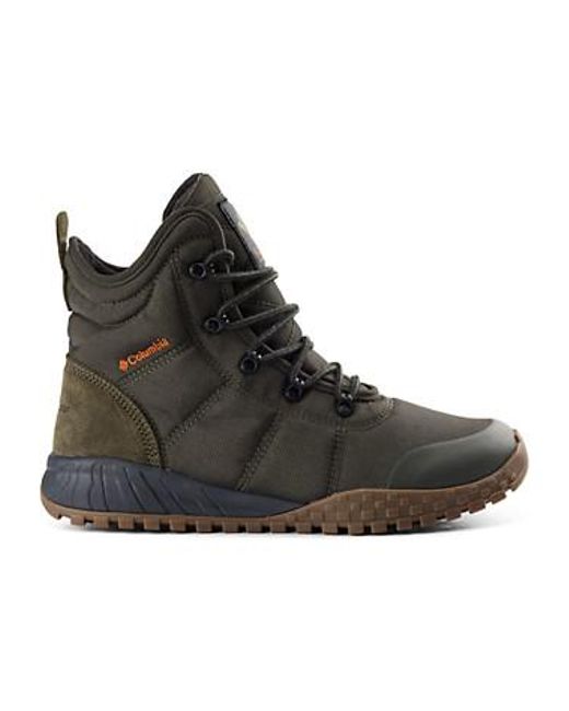 Columbia Waterproof Insulated Lace Up Boots in Black for Men Lyst