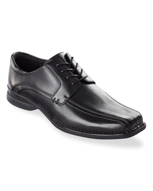 Kenneth Cole Black Big & Tall Pave Lace-up Oxfords for men