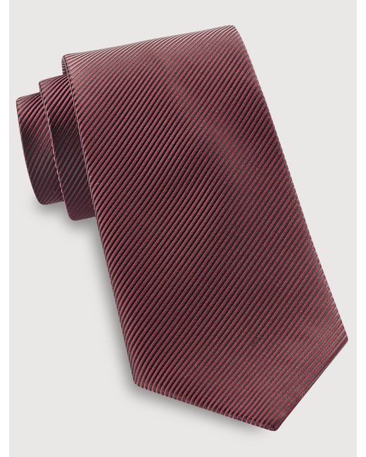 Synergy Purple Big & Tall Textured Solid Tie for men