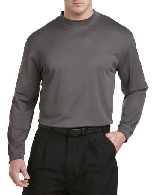 reebok mock neck
