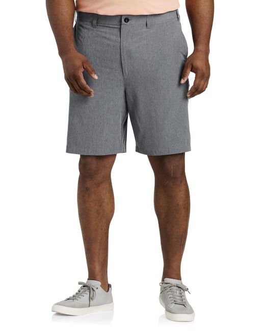 Reebok Synthetic Big & Tall Speedwick Heather Stretch Golf Shorts in Grey  Heather (Gray) for Men | Lyst