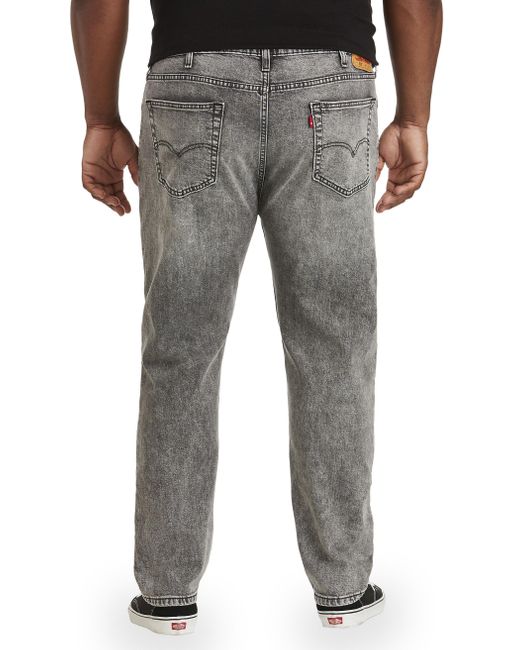 Levi's Denim Big & Tall 502 Flex Eco Performance Taper-fit Jeans in Gray  for Men | Lyst