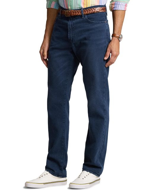 Polo Ralph Lauren Blue Big & Tall Straight-fit Stretch Jeans for men