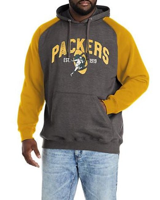 Nfl Gray Big & Tall Team Colorblocked Hoodie for men