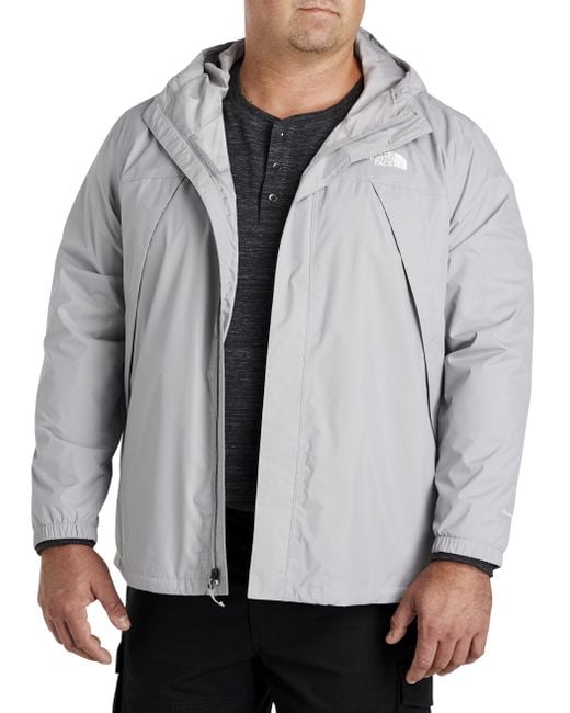 The North Face Gray Big & Tall Antora Jacket for men