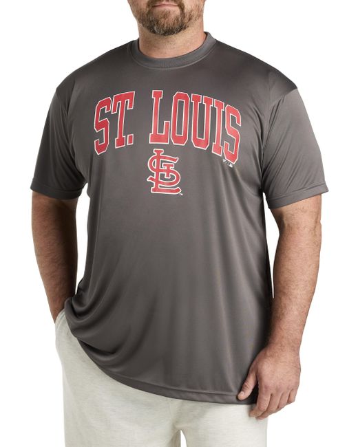 MLB Gray Big & Tall Team T-shirt for men