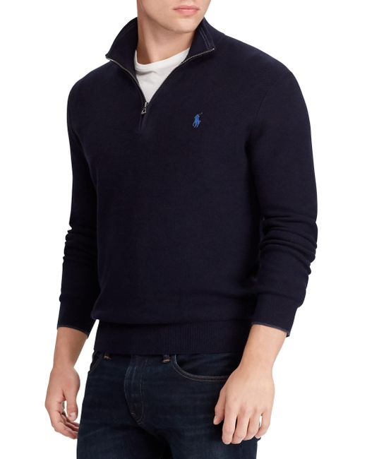 half zip jumper ralph lauren