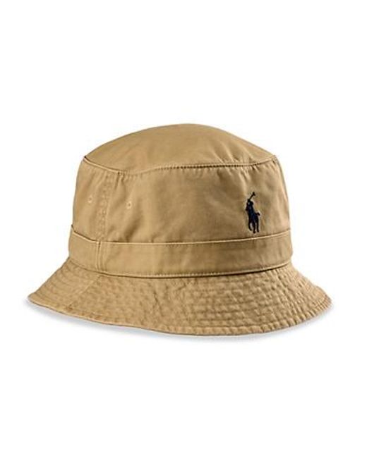Polo Ralph Lauren Natural Big & Tall Pony Bucket Hat for men