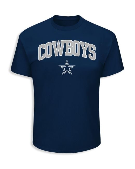 Nfl Blue Big & Tall Home Tee for men