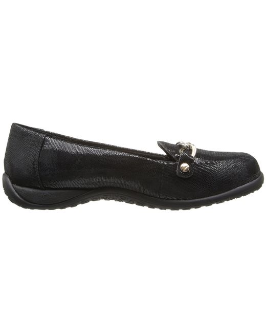Vionic Black Alda Flat Loafer