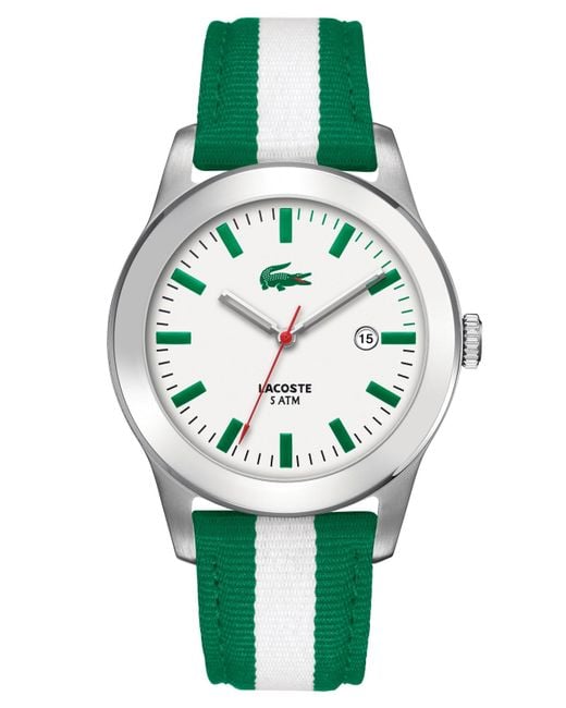 Lacoste watch white strap hot sale