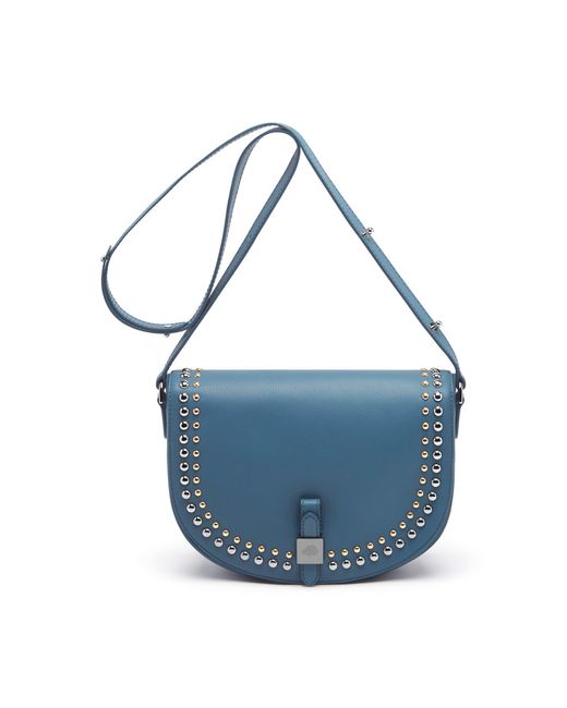 Mulberry Black Leather Studded Tessie Crossbody Bag, 47% OFF