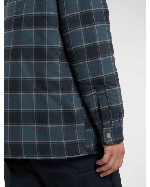 Chemise À Capuche En Polaire Et Flanelle, Homme, Taille Dickies pour homme en coloris Blue