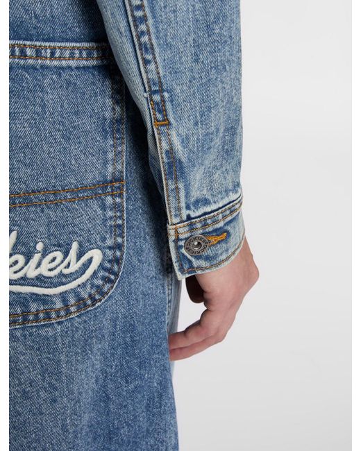 Veste En Jean Slim, Femme, Taille Dickies en coloris Blue