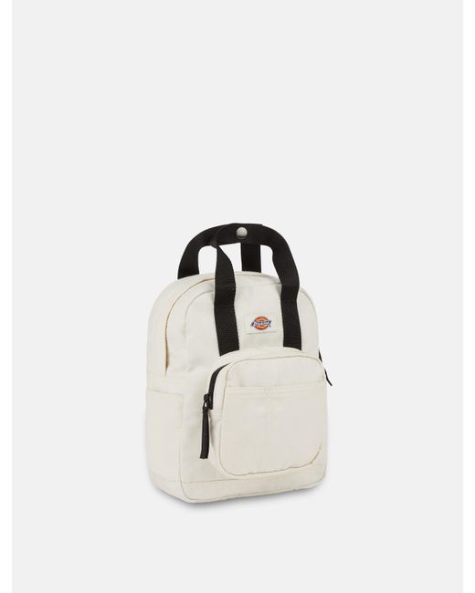 Dickies White Lisbon Mini Backpack