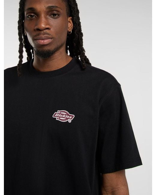 Dickies Black Graysville Light Weight T-Shirt for men