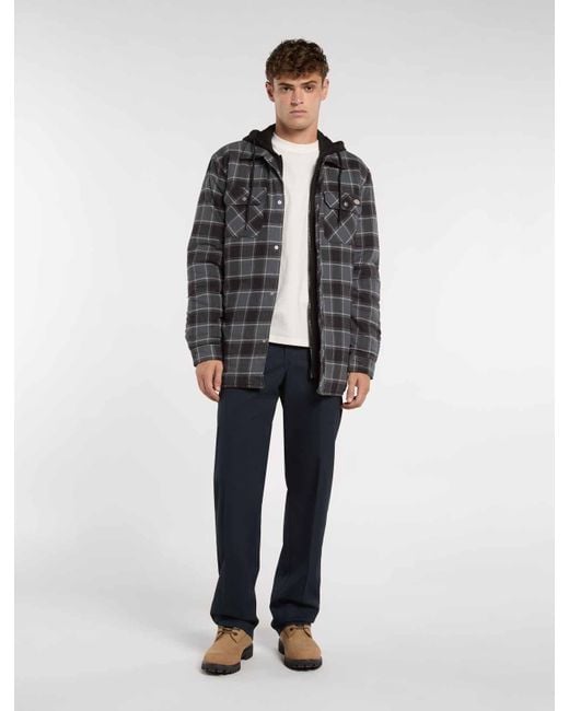 Chemise À Capuche En Polaire Et Flanelle, Homme, Taille Dickies pour homme en coloris Gray