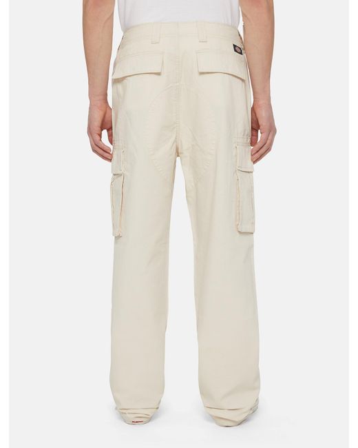 Dickies Natural Eagle Bend Cargo Trousers for men