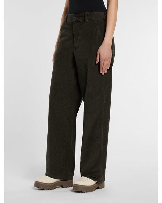Pantalon Carpenter En Velours Côtelé, Femme, Taille Dickies en coloris Black