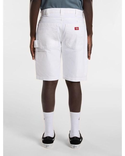 Dickies painter utility carpenter pants in white