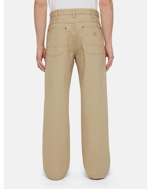 Dickies Natural Duck Canvas Utility Trousers for men