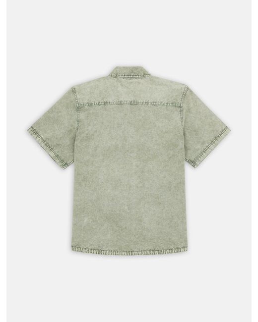 Dickies Green Newington Short Sleeve Shirt for men