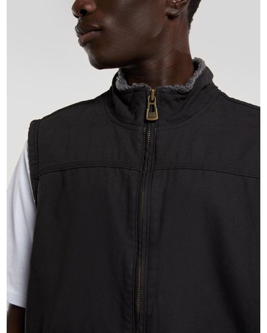 Dickies Duck Lined Weste in Black für Herren