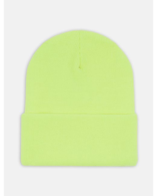 Bonnet à revers unisex Jaune Fluo Size One Size Dickies en coloris Green