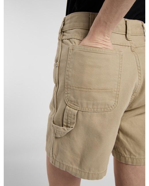 Short Carpenter Duck Canvas, Femme, Taille Dickies en coloris Natural