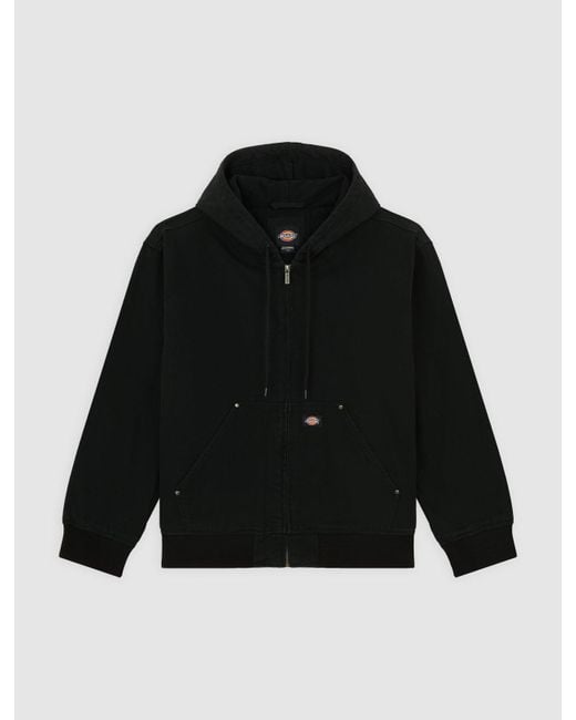 Veste À Capuche En Toile Hilham, Homme, Taille Dickies pour homme en coloris Black