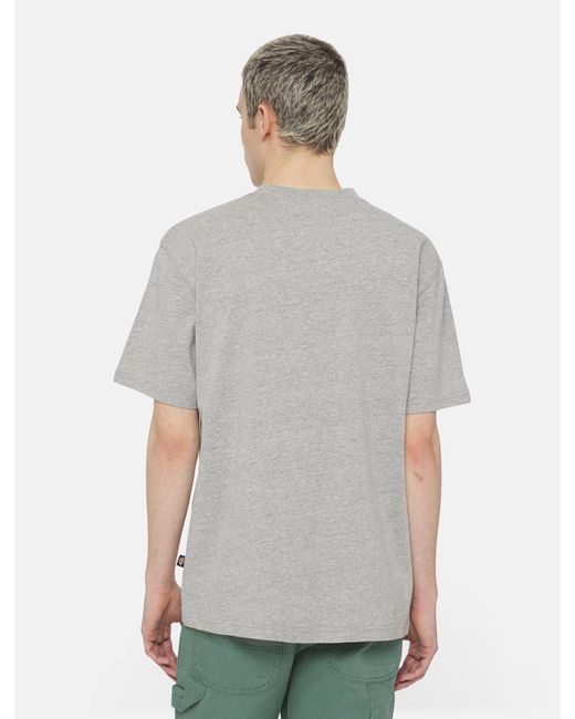 Dickies Gray Luray Short Sleeve Pocket T-shirt for men