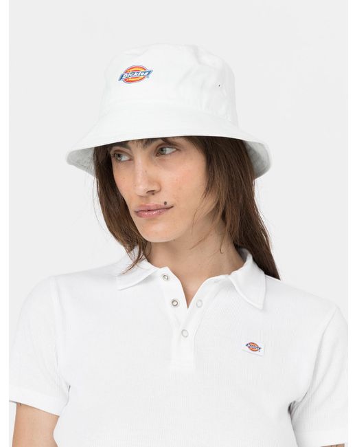 Dickies White Stayton Bucket Hat