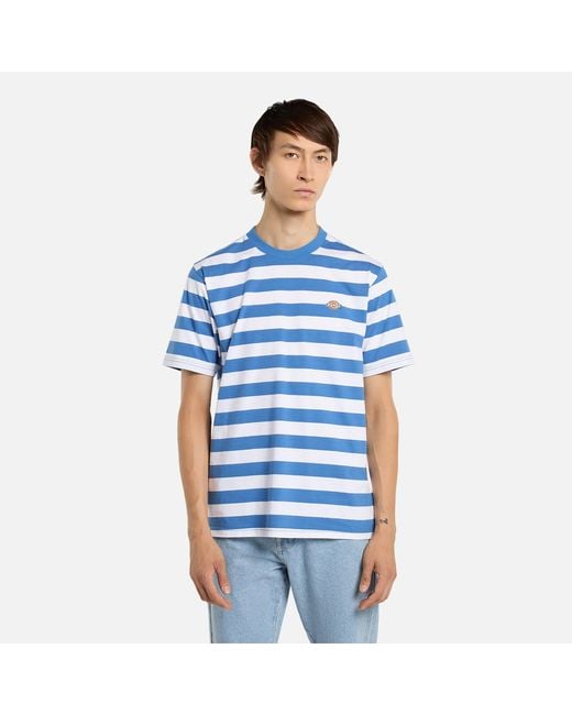 Dickies Blue Rivergrove Midweight T-Shirt for men