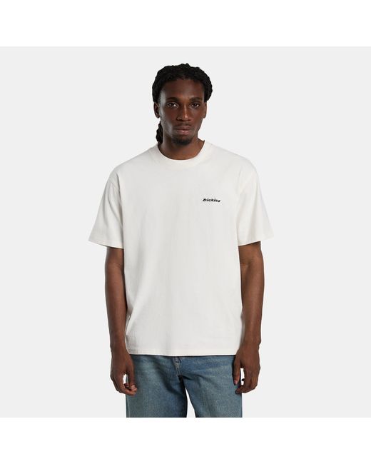 Dickies White Loretto Midweight T-Shirt for men