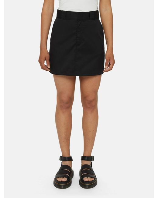Dickies Black Mini Work Skirt