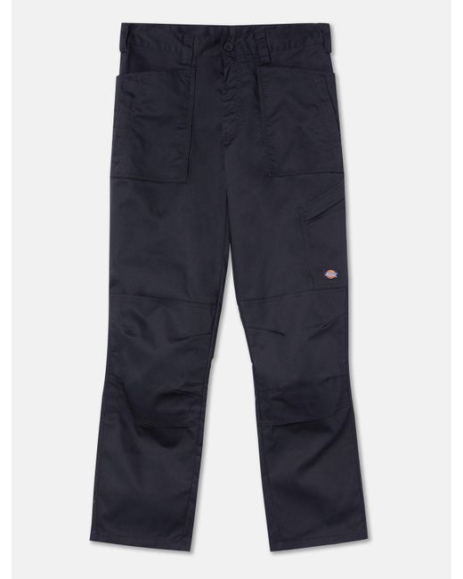 Dickies Blue Action Flex Trousers for men